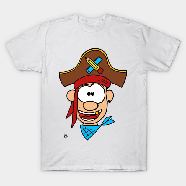 A school pirate T-Shirt by JatoLino